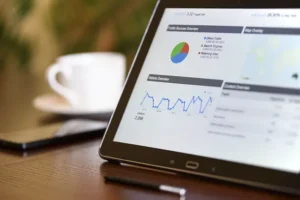 Digitales Marketing Tablet